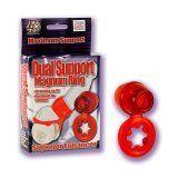 Dual Support Magnum Ring - Red