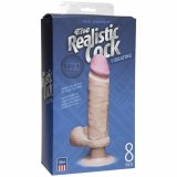 The Realistic Cock - ULTRASKYN - Vibrating 8 Inch Vanilla