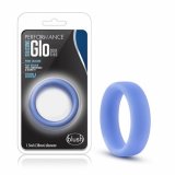 Blush - Performance - Silicone Glo Cock Ring - Blue Glow