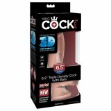 King Cock Plus 6.5" Triple Density Cock with Balls