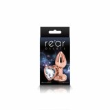 NS - Rear Assets - Rose Gold Heart - Small - Clear