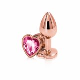 NS - Rear Assets - Rose Gold Heart - Small - Pink