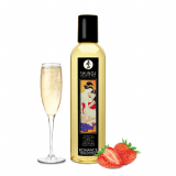 Erotic Massage Oils Champagne & Strawberries (240ml/8oz)