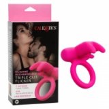 CalExotic - Silicone Rechargeable Triple Clit Flicker