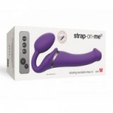 StrapOnMe Vibrating Strap On M - Purple