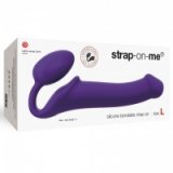StrapOnMe Semi-Realistic Bendable Strap On Purple Size L