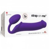 StrapOnMe Semi-Realistic Bendable Strap On Purple Size XL