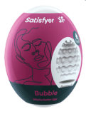 Satisfyer Masturbator Egg Single (Bubble) Violet