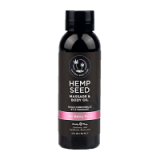 Hemp Seed Massage & Body Oil Zen Berry Rose 2 fl oz / 60 ml