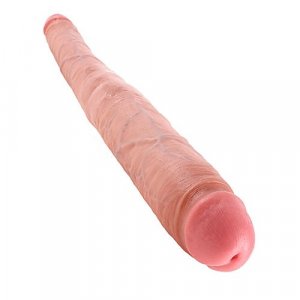 King Cock - 16" Tapered Double Flesh