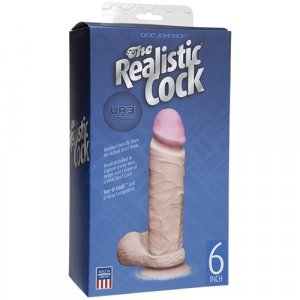UR3 Realistic Cock 6"