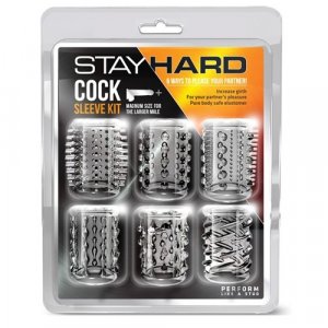 Stay Hard  - Cock Sleeve Kit - Clear