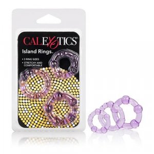Silicone Island Rings Purple