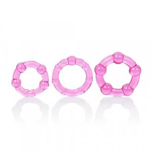 Silicone Island Rings Pink
