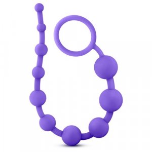 Luxe - Silicone 10 Beads - Purple