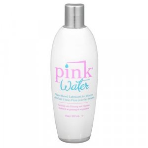 Pink Water 8.0oz. flip top bottle
