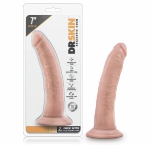 Blush - Dr. Skin - 7 Inch Cock With Suction Cup - Vanilla