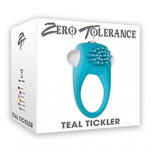 Zero Tolerance - TEAL TICKLER Cock Ring
