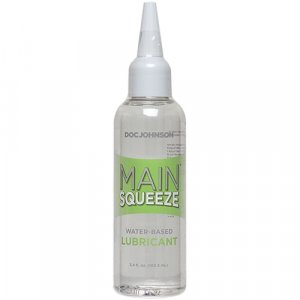 Main Squeeze - Water Based Lubricant - 3.4 fl. Oz