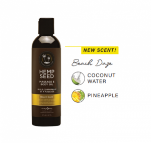 Hemp Seed Massage Oil Sunsational 2oz