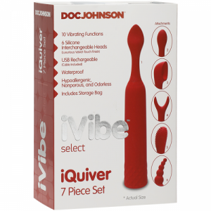 iVibe Select - iQuiver - 7 Piece Set - Red Velvet