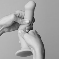 StrapOnMe Semi-Realistic Dual Density Bendable Dildo Flesh Size XL