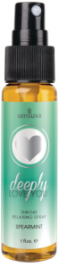Sensuva - Deeply Love You Spearmint Throat Relaxing Spray 1 fl.oz.