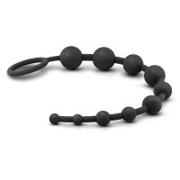 Blush - Platinum - Silicone 10 Anal Beads - Black