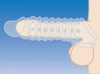 Size Matters 1.5 Inch Penis Enhancer Sleeve - Clear