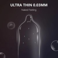 Drywell - 003 Ultra Thin Hyaluronic Acid Condoms 3pk