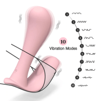 Wearable Panty Vibrator with Wireless Pink