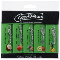 GoodHead - Oral Delight Gel - Tropical Fruits - 5 Pack - 1 fl. oz.