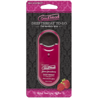 GoodHead - Deep Throat Spray To-Go - Strawberry (.30 fl.oz.)