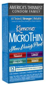 Kimono Micro Thin Sheer Variety Pack 12pk