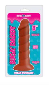 RockCandy - Suga-Daddy 8" Chocolate / Brown