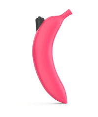 LoveToLove Oh Oui Banana Dildo In Banana Bag - Danger Pink