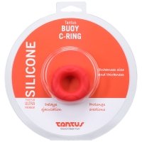 Tantus - Buoy C-Ring - Medium Crimson