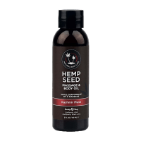 Hemp Seed Massage & Body Oil Kashmir Musk 2 fl oz / 60 ml