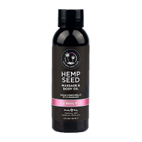 Hemp Seed Massage & Body Oil Zen Berry Rose 2 fl oz / 60 ml