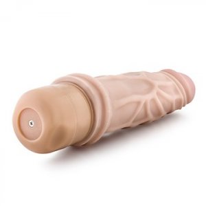 Dr. Skin - Cock Vibe 3 - 7.25 Inch Vibrating Cock - Beige