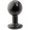 Ball Shape Anal Plug medium - Black