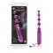 Waterproof Vibrating Pleasure Beads Purple
