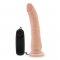 Blush - Dr. Skin - 8.5 Inch Vibrating Realistic Cock w/ Suction Cup - Vanilla