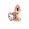 NS - Rear Assets - Rose Gold Heart - Small - Clear