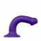 StrapOnMe Semi-Realistic Dual Density Bendable Dildo Purple Size M