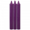 Japanese Drip Candles - Set of 3 - Purple